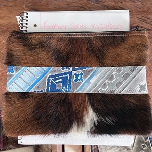 Dancing Cactus Designs Banker Bag/Makeup Bag